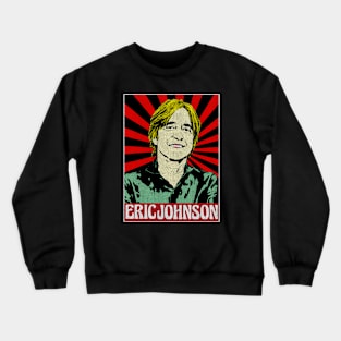 Eric Johnson Pop Art Style Crewneck Sweatshirt